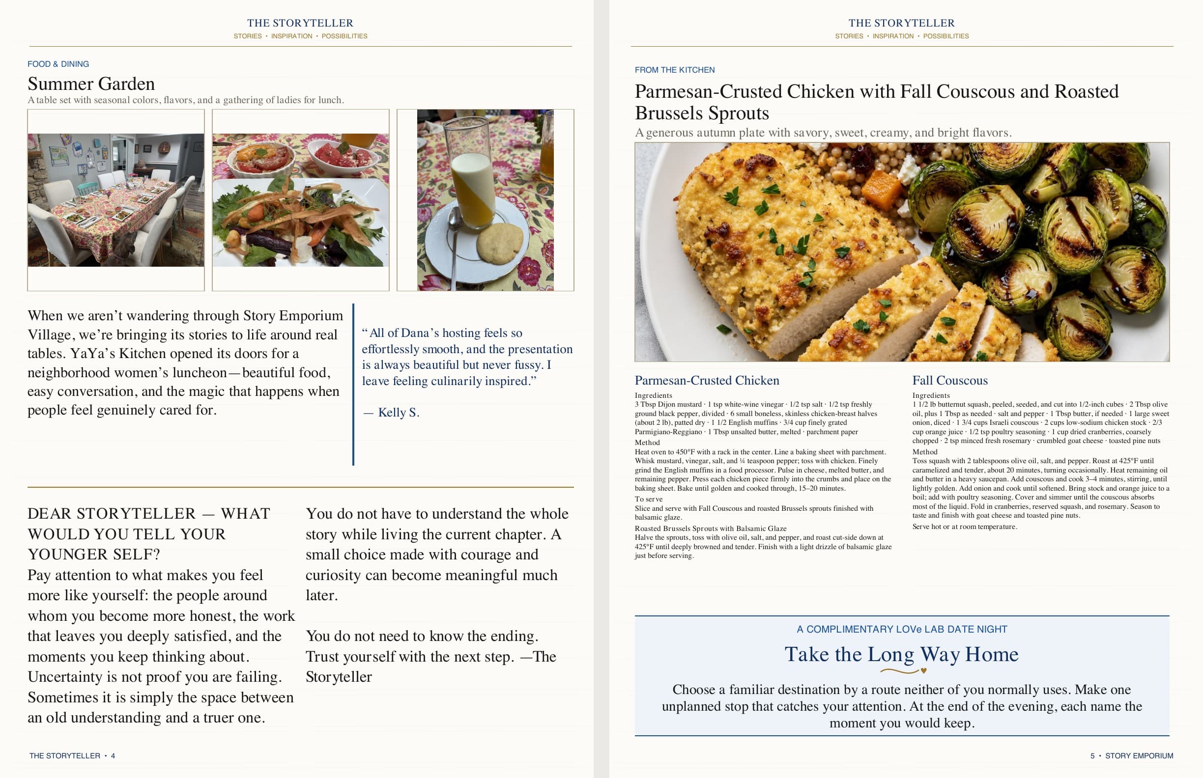 The Storyteller, Volume 1, Issue 1, page 3